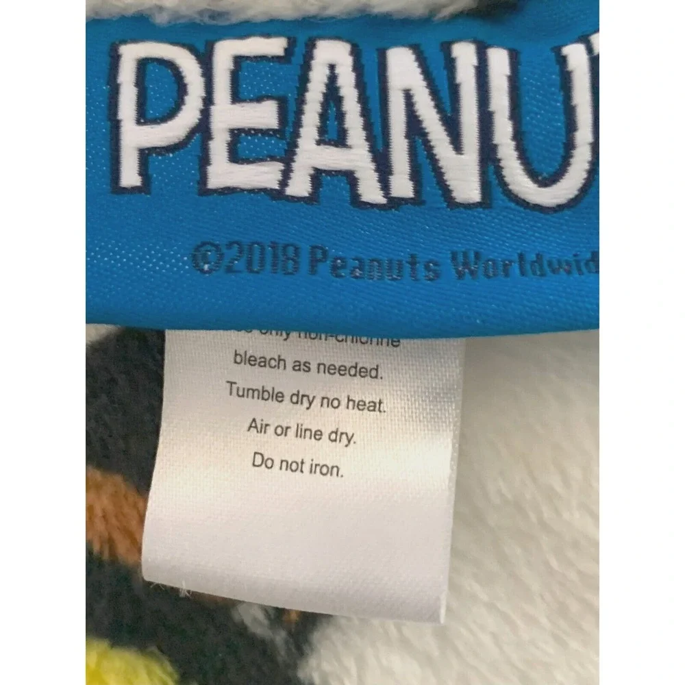 2018 Peanuts Snoopy Halloween Thanksgiving Christmas Fleece Throw Blanket, NWOT